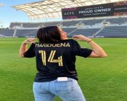 She was a college athlete and played soccer in college.